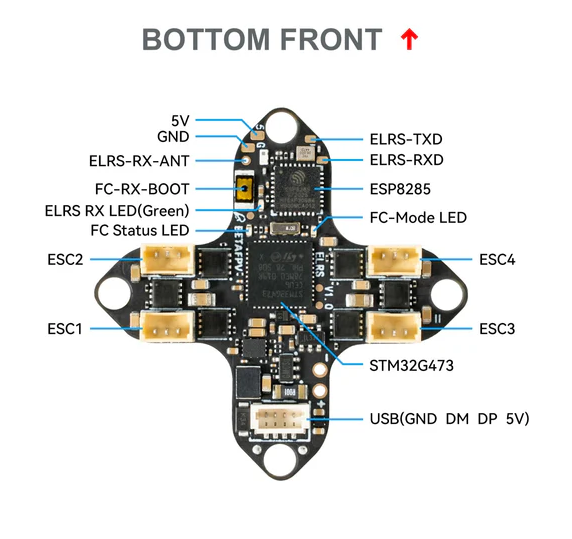 Matrix 1S Brushless Flight Controller|G4 4IN1
