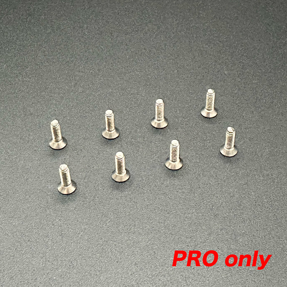 Titanium Flat Head Screw (M3 × 10mm) for MIROKU PRO Frame