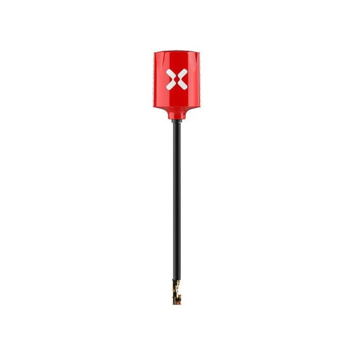 Micro Lollipop Antenna LHCP UFL Red
