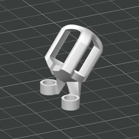 TPU Antenna Mount for Foxeer Lollipop 4 Plus【Download】