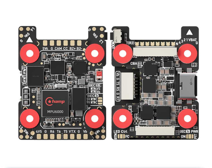 Oxbot Champ Racing Stack ICM42688 H743 60A OX32 FC+ESC Stack