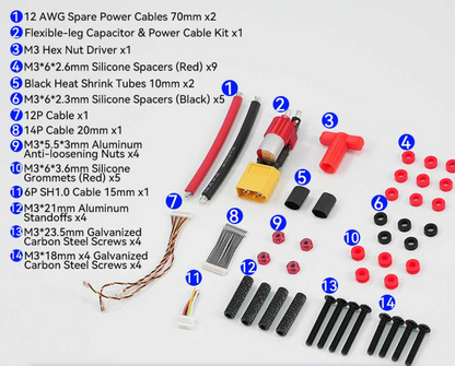 Oxbot Champ Racing Stack ICM42688 H743 60A OX32 FC+ESC Stack