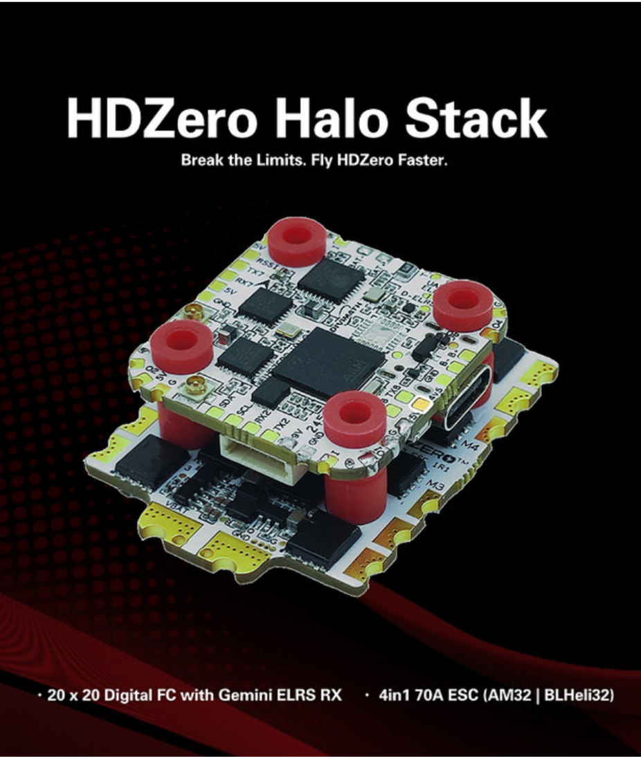HDZero Halo Stack ICM+AM32