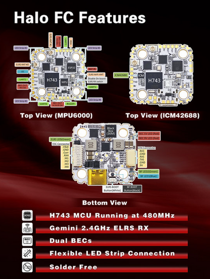 HDZero Halo Stack ICM+AM32