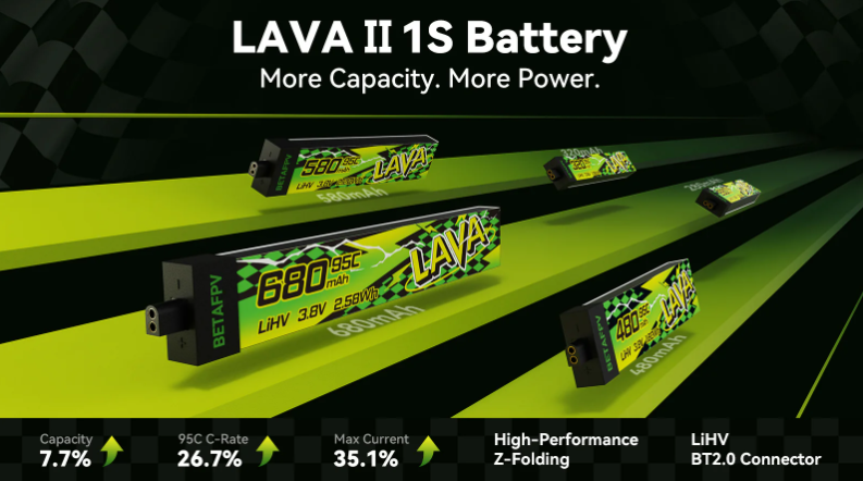 HCL-RS 22.2V-1600mAh-FPV Racing Pack