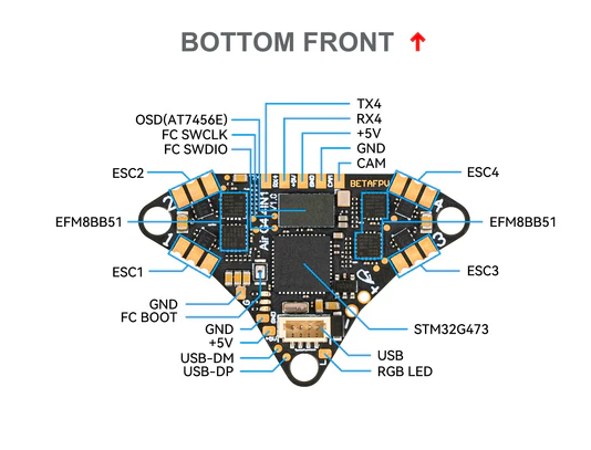 Air Brushless Flight Controller|G4 4IN1