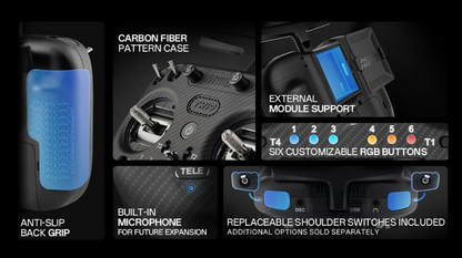 RadioMaster TX15 MAX 无线电遥控器（含电池）